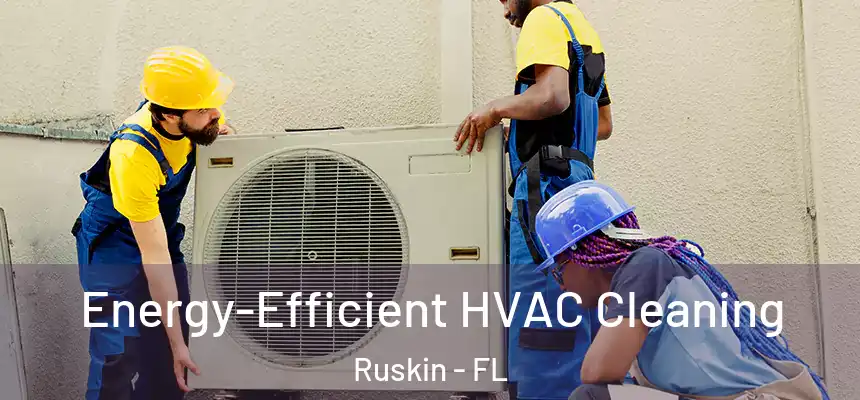 Energy-Efficient HVAC Cleaning Ruskin - FL