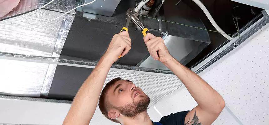 Targeted HVAC Coil & Plenum Commercial Duct Sanitization in Ruskin