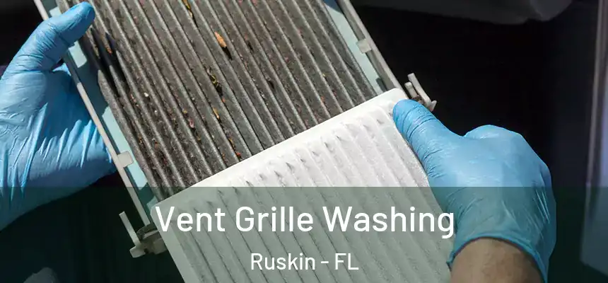  Vent Grille Washing Ruskin - FL